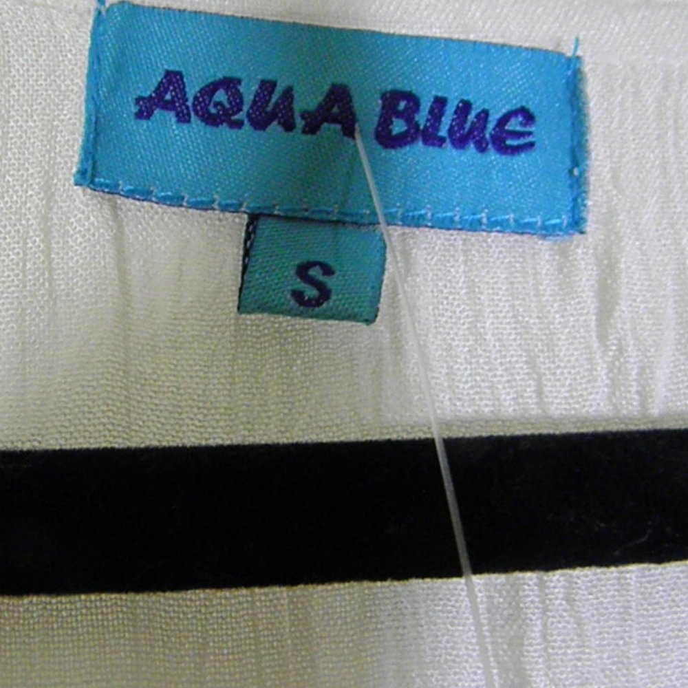 Aqua Blue Sleeveless Dress - Picture 7 of 12